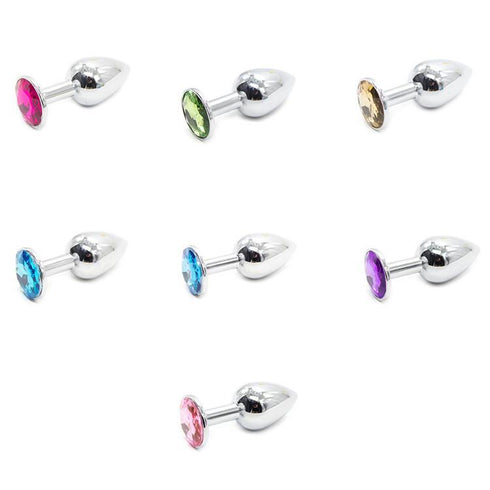 K-Range Butt Plug - Yellow - Medium- 9cm x 3.4cm